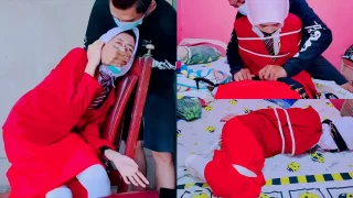 Bokep Indo Ukhti ABG SMP Hijab Diikat BDSM
