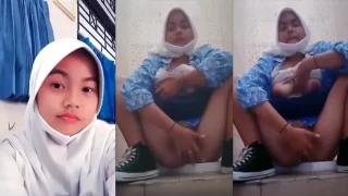 Bokep Indo Viral Tiktok Hijab Bocah SMP Colmek di Toilet Sekolah – Bocil Tiktok Berjilbab Part 1