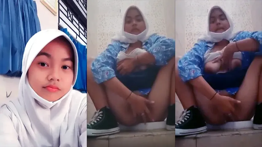 Bokep Indo Viral Tiktok Hijab Bocah SMP Colmek di Toilet Sekolah - Bocil Tiktok Berjilbab Part 1